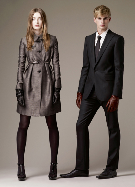 Коллекция Burberry London осень-зима 2008/09