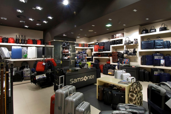Новый магазин Samsonite в торговом центре Vegas